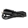 Ladekabel aus Nylongewebe 65W Claudia Schwarz