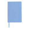 Notizbuch aus PU Mireia Hellblau | ohne Werbeanbringung | Nicht verfügbar | Nicht verfügbar