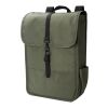 RPET Polyester (300D) Rucksack mit Lasche Lyric Grün
