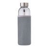 Glasflasche "Neo" (500ml) mit Neoprenhülle Kobaltblau