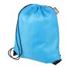 rPET 210D Polyester Rucksack mit Kordelzug Calix Weiß