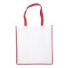 Einkaufstasche 'Bern' aus Non-Woven Rot | ohne Werbeanbringung | Nicht verfügbar | Nicht verfügbar