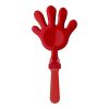 Klapperhand 'Action' aus Kunststoff Rot