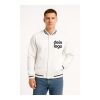 College Jacket Basic Tone Weiß | M | ohne Werbeanbringung | ohne Werbeanbringung | ohne Werbeanbringung | Weiß