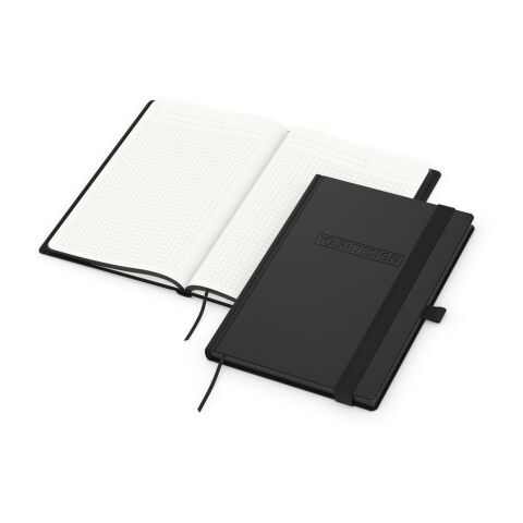 Notizbuch Black-Book Recycling Schwarz | ohne Werbeanbringung