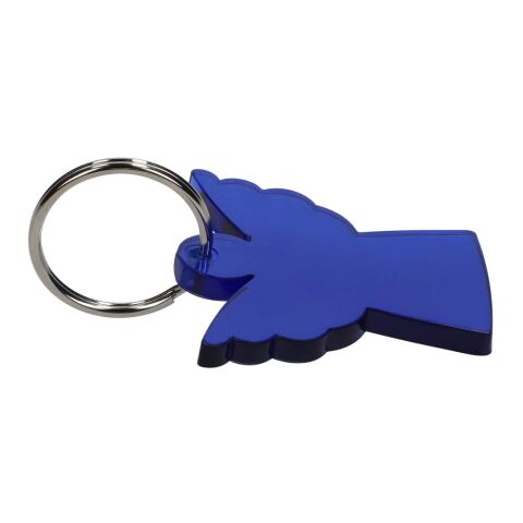 Schlüsselanhänger "Engel" trend blau PS | ohne Werbeanbringung | Nicht verfügbar | Nicht verfügbar