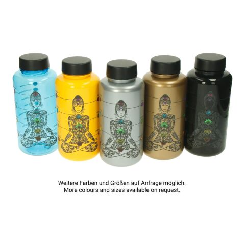 Trinkflasche &quot;Refresh&quot;, 700 ml, inkl. Strap transparent | ohne Werbeanbringung | Nicht verfügbar | Nicht verfügbar