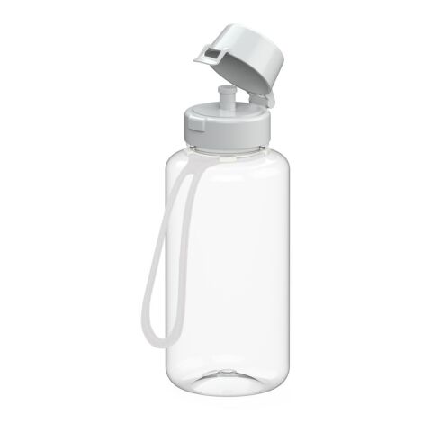Trinkflasche &quot;School&quot;, 700 ml, inkl. Strap transparent | ohne Werbeanbringung | Nicht verfügbar | Nicht verfügbar