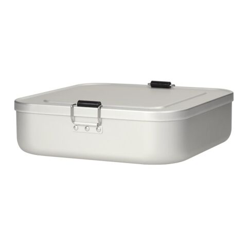 Vorratsdose &quot;Quadrado&quot;, large silber | ohne Werbeanbringung | Nicht verfügbar | Nicht verfügbar