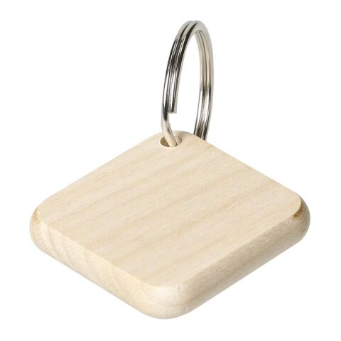 Holzschlüsselanhänger &quot;Maple&quot; eckig natur | ohne Werbeanbringung | Nicht verfügbar | Nicht verfügbar