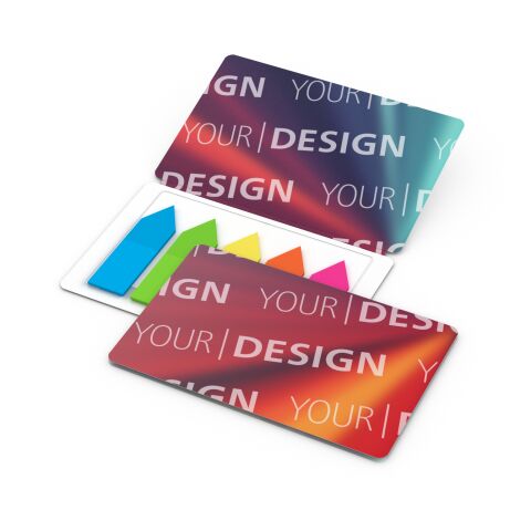 Haftmarker-Set Multi-Card Bestseller, mikroperforierter Umschlag Bunt | ohne Werbeanbringung | ohne Werbeanbringung | Pfeil-Filmmarker | Matt