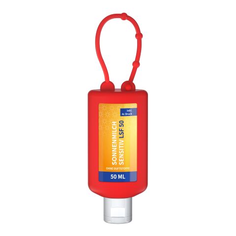 Sonnenmilch sensitiv LSF 50 Rot | ohne Werbeanbringung