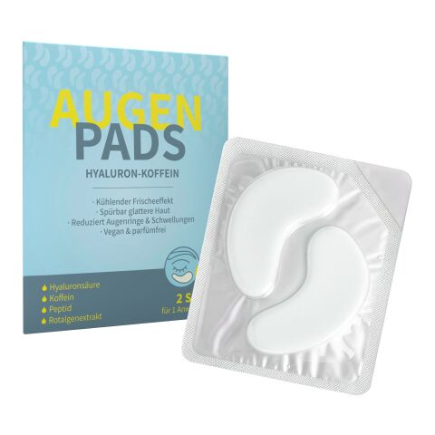 Augenpads "Hyaluron-Koffein" ohne Werbeanbringung