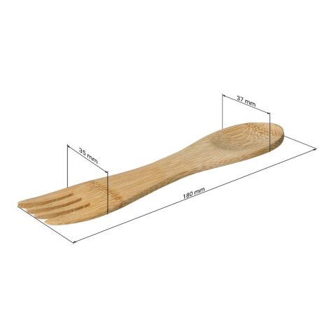 Spork &quot;Yanoda&quot; natur | ohne Werbeanbringung | Nicht verfügbar | Nicht verfügbar
