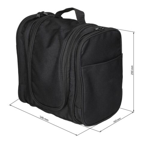 Kulturbeutel &quot;Essential&quot; schwarz | ohne Werbeanbringung | Nicht verfügbar | Nicht verfügbar