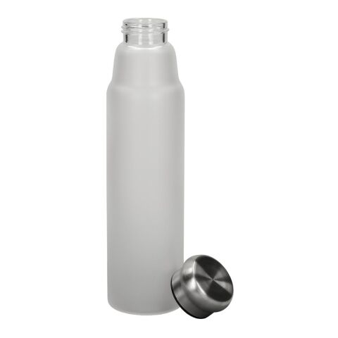 Glasflasche &quot;Life&quot; 700 ml, Frosted grau | ohne Werbeanbringung | Nicht verfügbar | Nicht verfügbar