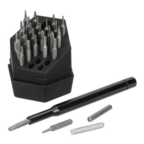 Schraubendreher-Set "BitPro" schwarz | ohne Werbeanbringung | Nicht verfügbar | Nicht verfügbar