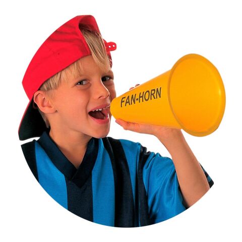Megaphon "Fan Horn" weiß | ohne Werbeanbringung | Nicht verfügbar | Nicht verfügbar