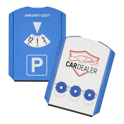 Parkscheibe &quot;Prime&quot; mit Chips blau | ohne Werbeanbringung | Nicht verfügbar | Nicht verfügbar