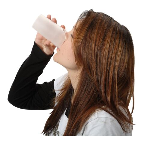 Trinkbecher "Ergonomie" 0,2 l transparent-milchig