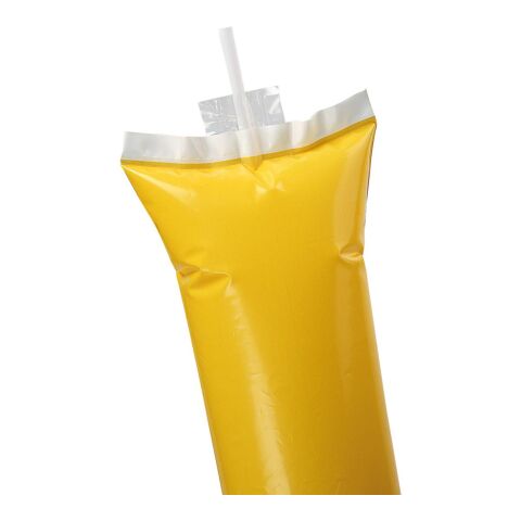 Klopfschlauch "Sticks" Deutschland-Farben | 1-farbiger Tampondruck | mittig gelbes Segment | Ø 50 mm