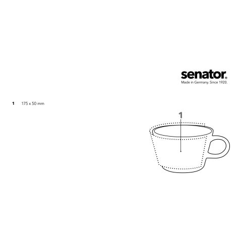 senator Fancy Cafe Porzellantasse Weiß | ohne Werbeanbringung | Nicht verfügbar | Nicht verfügbar | Nicht verfügbar