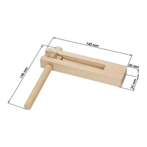 Ratsche &quot;Timber&quot; natur | ohne Werbeanbringung | Nicht verfügbar | Nicht verfügbar