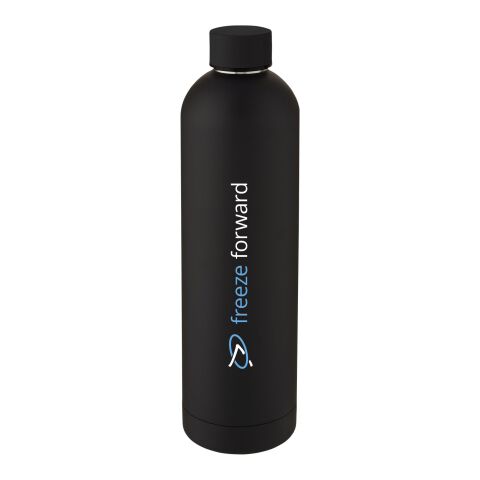 Spring 1 l Kupfer-Vakuum Isolierflasche Standard | schwarz | ohne Werbeanbringung | Nicht verfügbar | Nicht verfügbar
