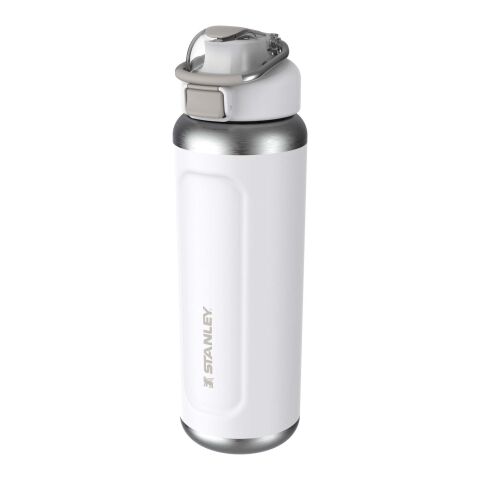 Stanley Classic Wellspring 710 ml isolierte Flasche aus recyceltem Edelstahl Standard | weiß | ohne Werbeanbringung | Nicht verfügbar | Nicht verfügbar