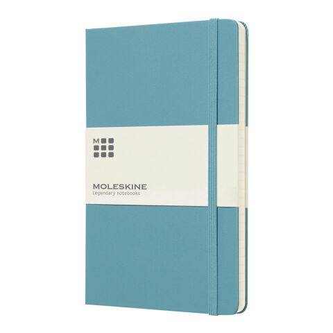 Moleskine Classic Hardcover Notizbuch L – liniert Standard | riffblau | ohne Werbeanbringung | Nicht verfügbar | Nicht verfügbar
