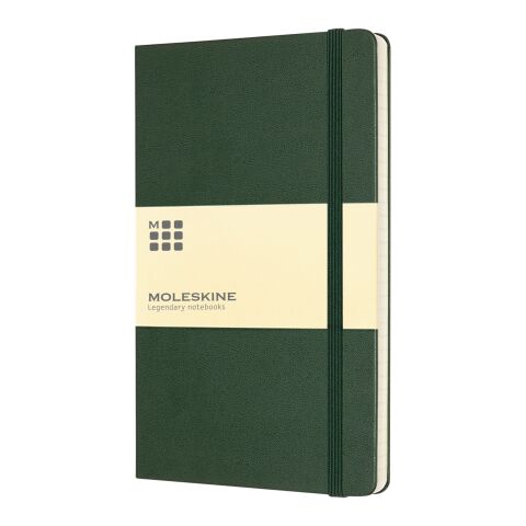 Moleskine Classic Hardcover Notizbuch L – liniert Standard | myrtengrün | Nicht verfügbar | ohne Werbeanbringung | Nicht verfügbar | Nicht verfügbar