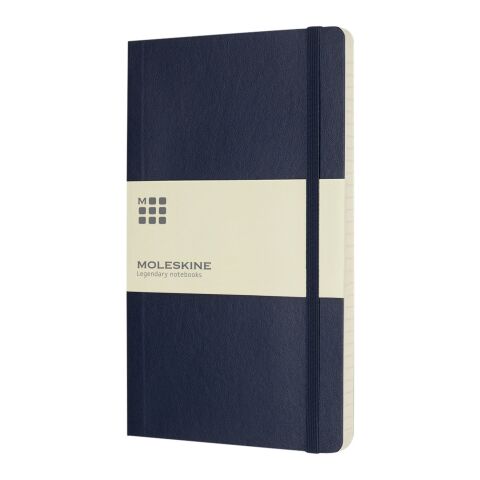 Moleskine Classic Softcover Notizbuch L – liniert Standard | saphir | ohne Werbeanbringung | Nicht verfügbar | Nicht verfügbar