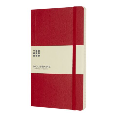 Moleskine Classic Softcover Notizbuch L – liniert Standard | scharlachrot | ohne Werbeanbringung | Nicht verfügbar | Nicht verfügbar