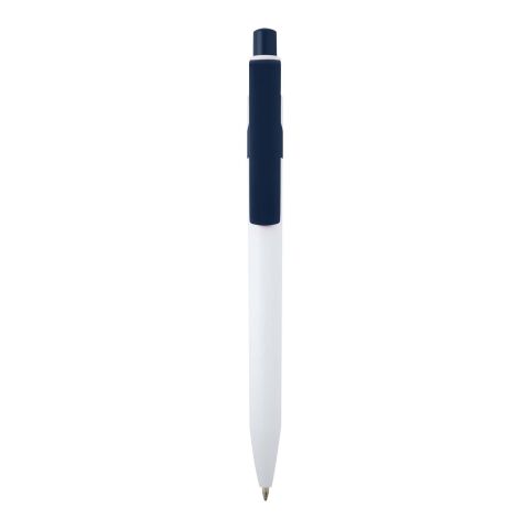 Unica Kugelschreiber aus recyceltem Kunststoff (blaue Mine) navy