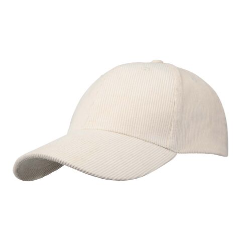 Hutton Kappe aus recyceltem Cord mit 6 Segmenten Sandstone | ohne Werbeanbringung | Nicht verfügbar | Nicht verfügbar