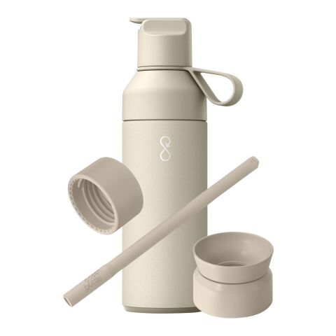 Ocean Bottle 500 ml 3 in 1 Set Standard | Sandstone | ohne Werbeanbringung | Nicht verfügbar | Nicht verfügbar