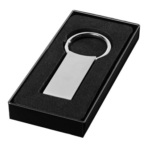 Omar rechteckiger Schlüsselanhänger Standard | silber | ohne Werbeanbringung | Nicht verfügbar | Nicht verfügbar | Nicht verfügbar