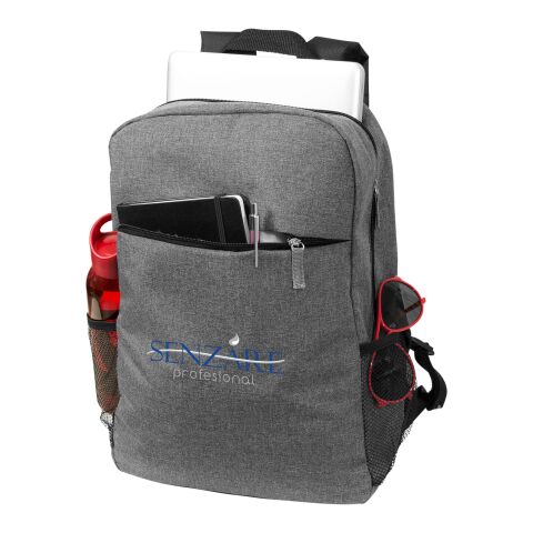 Heathered 15,6&quot; Laptop-Rucksack Standard | heather mediumgrau | ohne Werbeanbringung | Nicht verfügbar | Nicht verfügbar | Nicht verfügbar