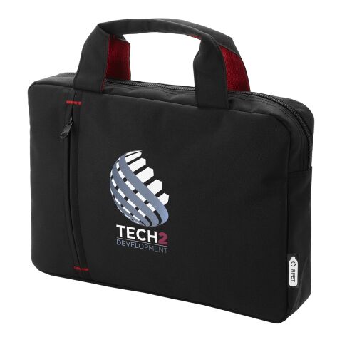 Detroit rPET Konferenztasche Standard | rot-schwarz | ohne Werbeanbringung | Nicht verfügbar | Nicht verfügbar | Nicht verfügbar