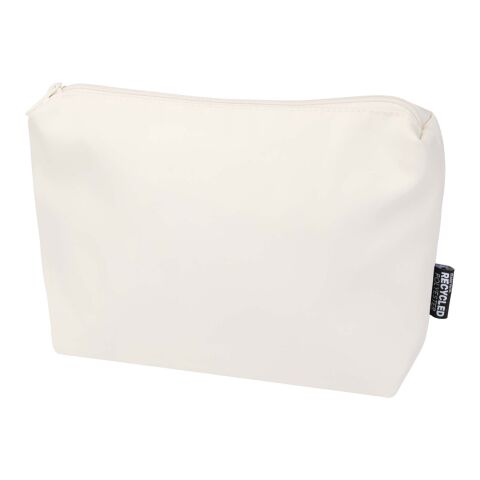 Trip Aware™ Recycelter Reisekulturbeutel 2 L  Standard | elfenbeinweiß | ohne Werbeanbringung | Nicht verfügbar | Nicht verfügbar | Nicht verfügbar