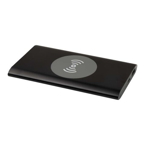 Juice 4000 mAh Typ-C kabellose Powerbank aus recyceltem Aluminium  Standard | schwarz | ohne Werbeanbringung | Nicht verfügbar | Nicht verfügbar