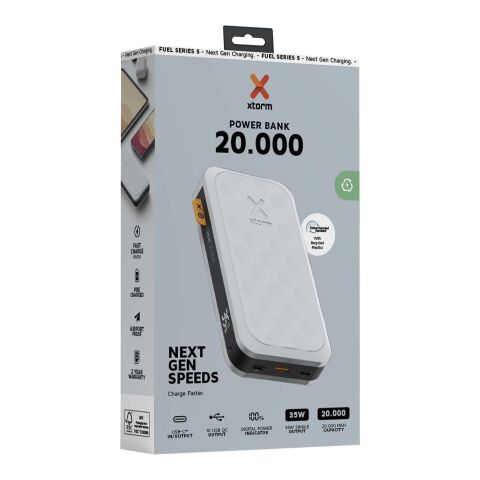 Xtorm FS520 Fuel-Serie 20.000 mAh 35 W Powerbank Standard | Weiß | ohne Werbeanbringung | Nicht verfügbar | Nicht verfügbar