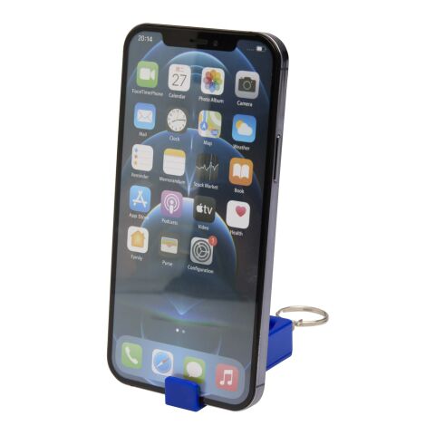 Aggia Telefonladestation aus recyceltem Kunststoff mit Fidget-Toy Standard | royalblau | ohne Werbeanbringung | Nicht verfügbar | Nicht verfügbar