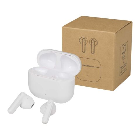 Altais True Wireless Bluetooth® Headset aus recyceltem Kunststoff Standard | weiss | ohne Werbeanbringung | Nicht verfügbar | Nicht verfügbar