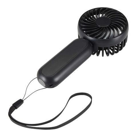 Aervia Tragbarer Ventilator aus recyceltem Kunststoff schwarz