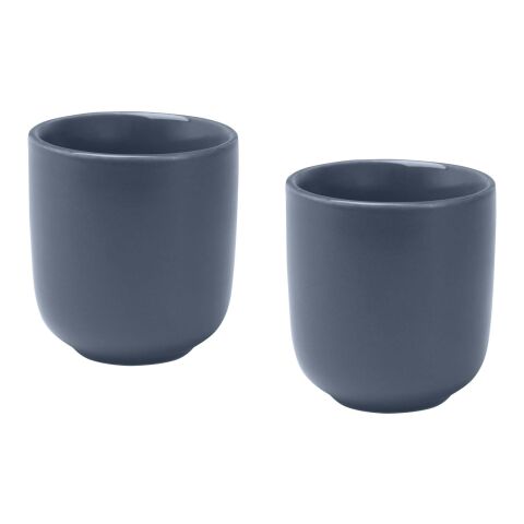 Male 90 ml Keramik Espressotassen – 2er Set Standard | Hale Blue | ohne Werbeanbringung | Nicht verfügbar | Nicht verfügbar
