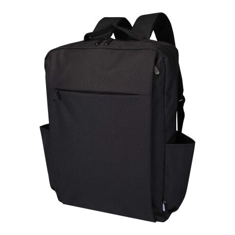 Libra 15&quot; Laptop-Rucksack aus recyceltem GRS-Material 15 L Standard | Heather Charcoal | ohne Werbeanbringung | Nicht verfügbar | Nicht verfügbar | Nicht verfügbar