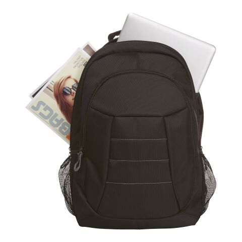Halfar Notebook-Rucksack IMPULSE schwarz | ohne Werbeanbringung