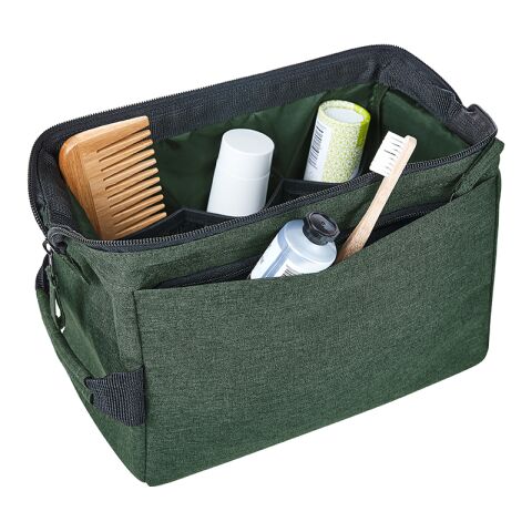 Halfar Reißverschluss-Tasche CIRCLE schwarz | ohne Werbeanbringung