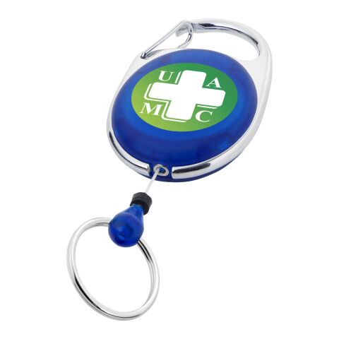 Gerlos Schlüsselkette mit Rollerclip Standard | blau | ohne Werbeanbringung | Nicht verfügbar | Nicht verfügbar | Nicht verfügbar